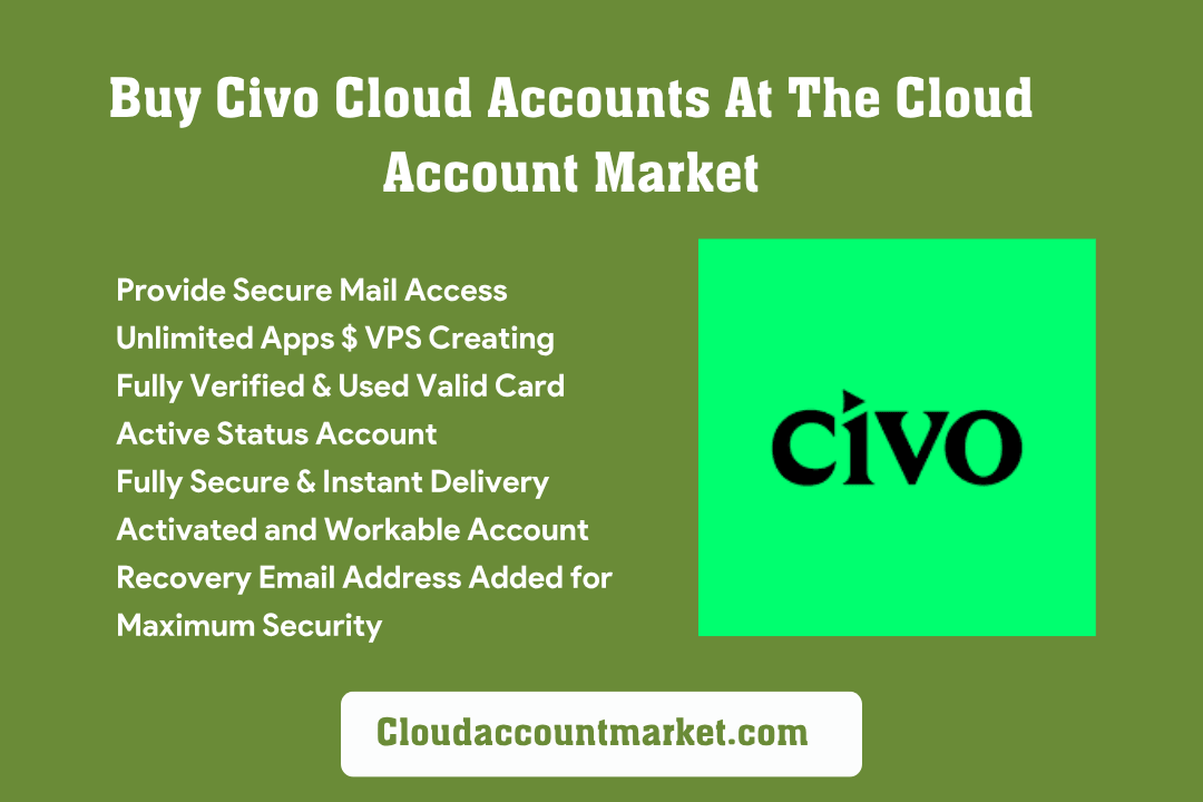 Civo Cloud accounts for sale