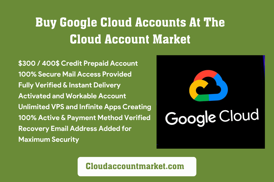 Google Cloud Accounts for Sale
