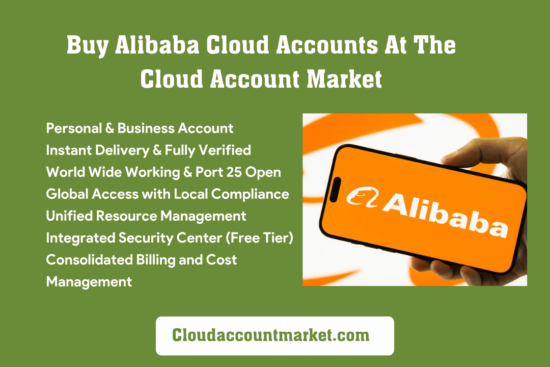 Alibaba Cloud accounts for sale