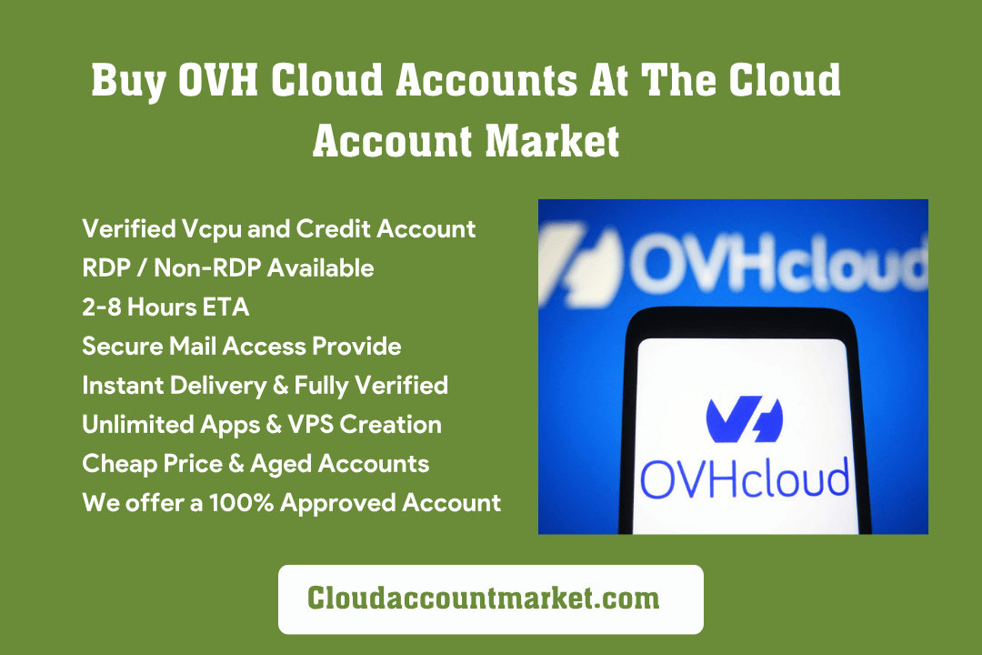 OVH Cloud Accounts for Sale 
